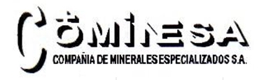 Logotipo de Compañía de Minerales Especializados S. A. COMINESA